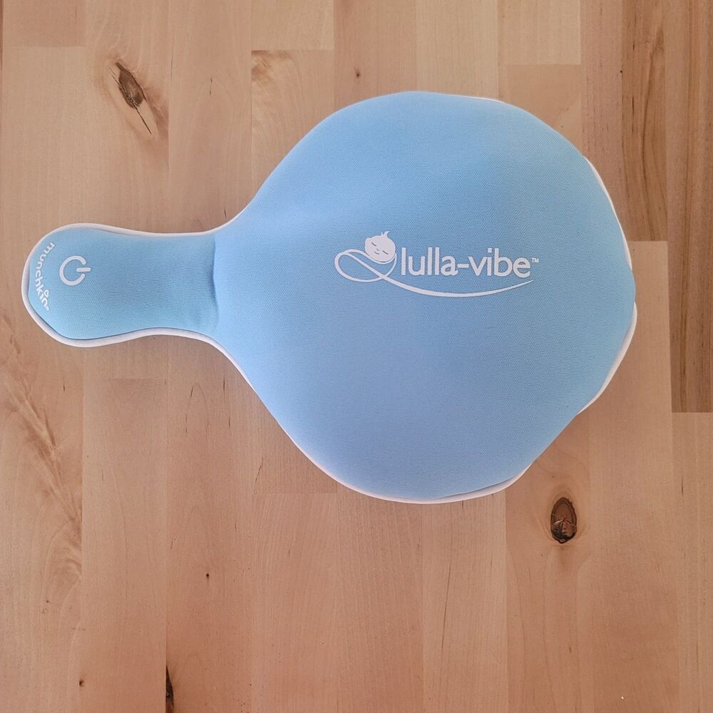 ® Lulla-Vibe™ Vibrating Mattress Pad Baby & Infant Sleep Soother Blue TESTED